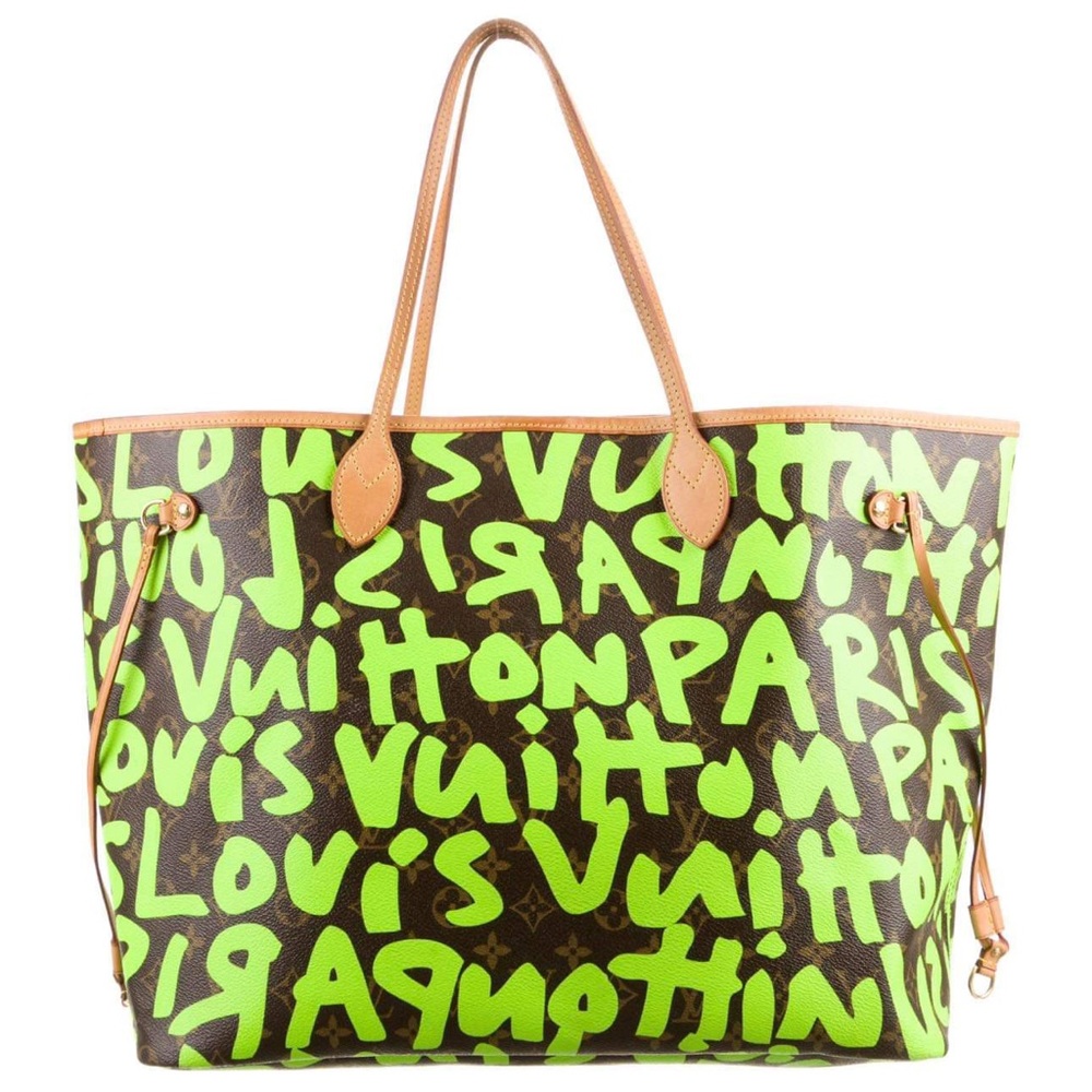 Louis Vuitton Graffiti GM Neverfull Green